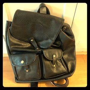 ADORABLE leather back pack